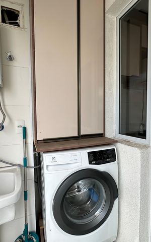Apartamento à venda com 45m², 1 quarto e 1 vaga Apartamento à venda com 45m², 1 quarto e 1 vagaÁrea de Serviço