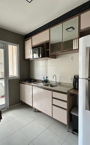 Apartamento à venda com 45m², 1 quarto e 1 vaga Apartamento à venda com 45m², 1 quarto e 1 vagaCozinha