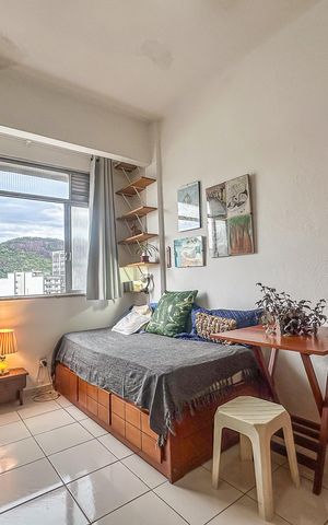Studio à venda com 18m², 1 quarto e sem vaga Studio à venda com 18m², 1 quarto e sem vagaQuarto