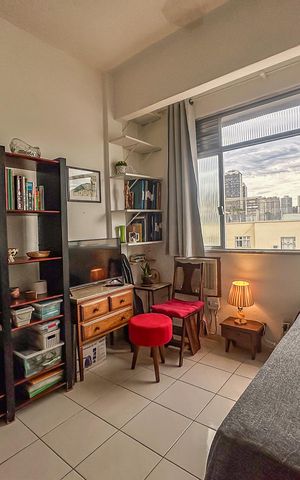 Studio à venda com 18m², 1 quarto e sem vaga Studio à venda com 18m², 1 quarto e sem vagaQuarto