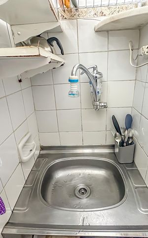 Studio à venda com 18m², 1 quarto e sem vaga Studio à venda com 18m², 1 quarto e sem vagaCozinha - Torneira