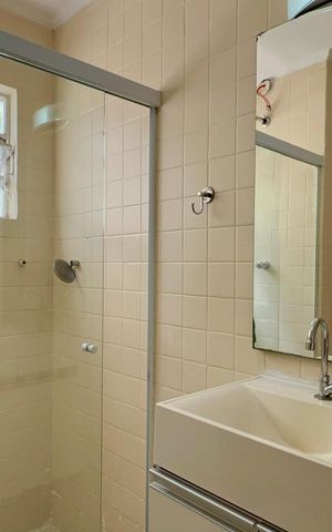 Apartamento para alugar com 58m², 1 quarto e sem vaga Apartamento para alugar com 58m², 1 quarto e sem vagaBanheiro