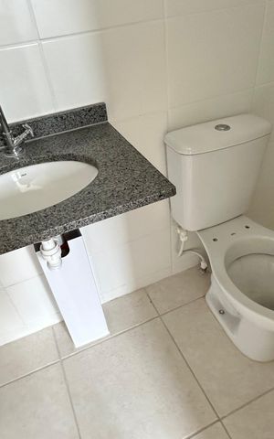 Apartamento à venda com 54m², 3 quartos e 1 vaga Apartamento à venda com 54m², 3 quartos e 1 vagaBanheiro quarto 3