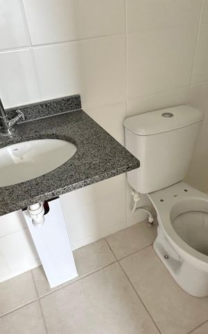 Apartamento à venda com 54m², 3 quartos e 1 vaga Apartamento à venda com 54m², 3 quartos e 1 vagaBanheiro quarto 3
