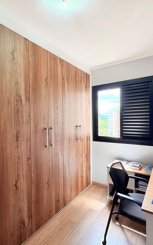 Apartamento à venda com 75m², 3 quartos e 1 vagaQuarto 3