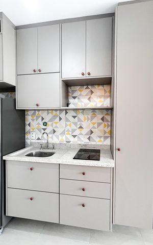 Apartamento para alugar com 25m², 1 quarto e sem vaga Apartamento para alugar com 25m², 1 quarto e sem vagaCozinha