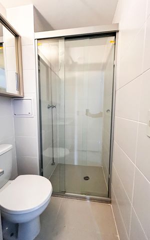 Apartamento para alugar com 25m², 1 quarto e sem vaga Apartamento para alugar com 25m², 1 quarto e sem vagaBanheiro