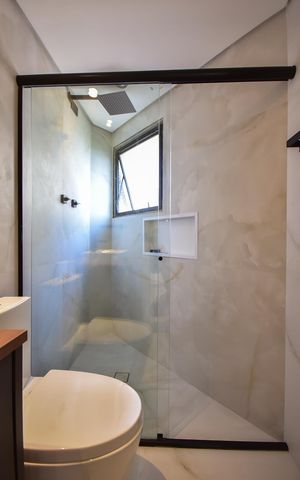 Apartamento para alugar com 228m², 3 quartos e 4 vagasBanheiro Suíte 1