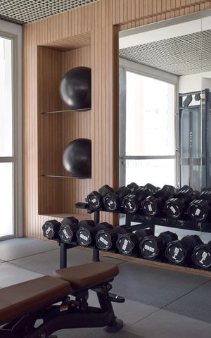 Studio para alugar com 26m², 1 quarto e sem vagaAcademia