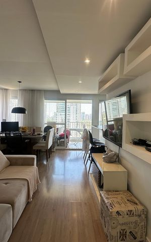 Apartamento à venda com 69m², 2 quartos e 2 vagas Apartamento à venda com 69m², 2 quartos e 2 vagasSala