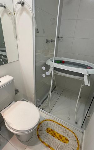 Apartamento à venda com 69m², 2 quartos e 2 vagas Apartamento à venda com 69m², 2 quartos e 2 vagasBanheiro da Suíte 1