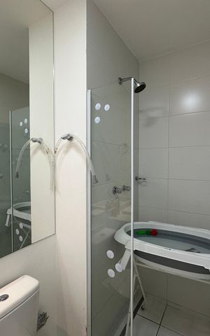 Apartamento à venda com 69m², 2 quartos e 2 vagas Apartamento à venda com 69m², 2 quartos e 2 vagasBanheiro da Suíte 1