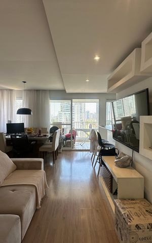 Apartamento à venda com 69m², 2 quartos e 2 vagas Apartamento à venda com 69m², 2 quartos e 2 vagasSala