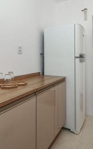 Apartamento à venda com 43m², 1 quarto e 1 vagaCozinha