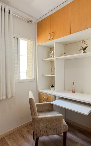 Apartamento para alugar com 55m², 2 quartos e 1 vagaQuarto 1
