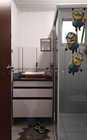 Apartamento para alugar com 60m², 2 quartos e 1 vaga Apartamento para alugar com 60m², 2 quartos e 1 vagaBanheiro