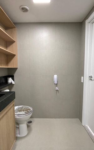 Apartamento para alugar com 31m², 1 quarto e sem vaga Apartamento para alugar com 31m², 1 quarto e sem vagaBanheiro