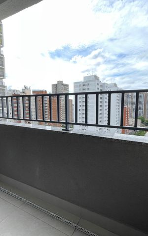 Apartamento para alugar com 31m², 1 quarto e sem vaga Apartamento para alugar com 31m², 1 quarto e sem vagaVaranda