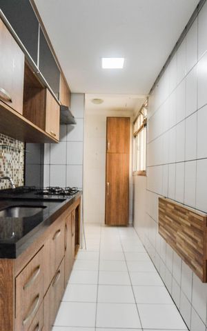 Apartamento à venda com 63m², 3 quartos e 1 vaga Apartamento à venda com 63m², 3 quartos e 1 vagaCozinha e Área de Serviço