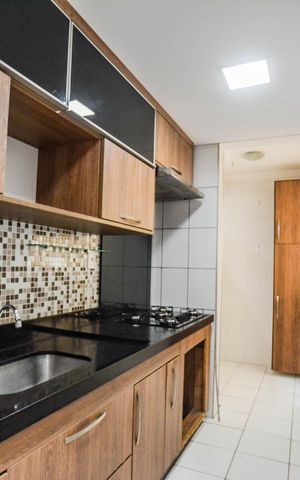 Apartamento à venda com 63m², 3 quartos e 1 vaga Apartamento à venda com 63m², 3 quartos e 1 vagaCozinha e Área de Serviço