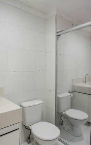 Apartamento à venda com 63m², 3 quartos e 1 vaga Apartamento à venda com 63m², 3 quartos e 1 vagaBanheiro