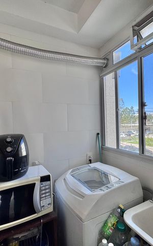 Apartamento à venda com 43m², 2 quartos e 1 vaga Apartamento à venda com 43m², 2 quartos e 1 vagaCozinha e Área de Serviço