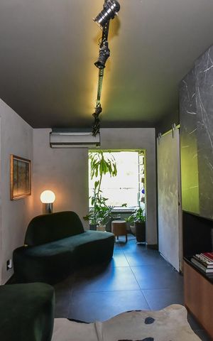 Apartamento para alugar com 120m², 1 quarto e 2 vagasSala