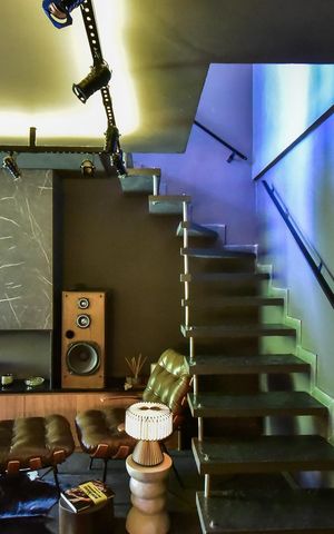 Apartamento para alugar com 120m², 1 quarto e 2 vagasSala