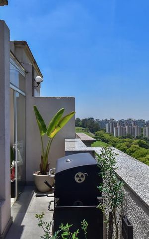 Apartamento para alugar com 120m², 1 quarto e 2 vagasCobertura