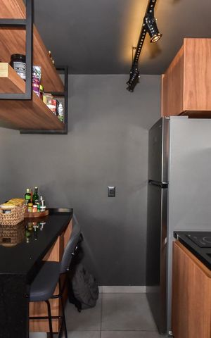 Apartamento para alugar com 120m², 1 quarto e 2 vagasCozinha da Cobertura