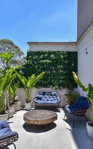 Apartamento para alugar com 120m², 1 quarto e 2 vagasCobertura