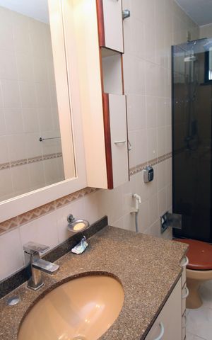 Apartamento para alugar com 121m², 3 quartos e 1 vagaBanheiro Social