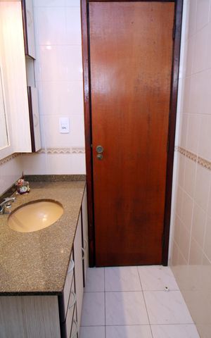 Apartamento para alugar com 121m², 3 quartos e 1 vagaBanheiro da Suíte
