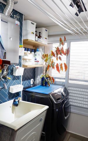 Apartamento à venda com 113m², 3 quartos e 2 vagas Apartamento à venda com 113m², 3 quartos e 2 vagasLavanderia