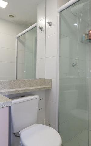 Apartamento à venda com 40m², 2 quartos e 1 vagaBanheiro