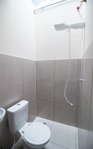 Studio para alugar com 25m², 1 quarto e 1 vaga Studio para alugar com 25m², 1 quarto e 1 vagaBanheiro