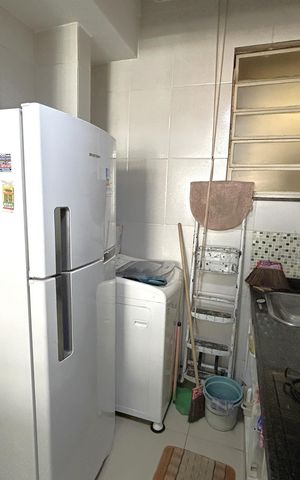 Apartamento à venda com 44m², 1 quarto e sem vagaCozinha e Área de Serviço