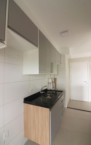 Apartamento para alugar com 52m², 2 quartos e 1 vagaCozinha e Área de Serviço