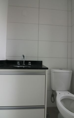 Apartamento para alugar com 52m², 2 quartos e 1 vagaBanheiro da Suíte 