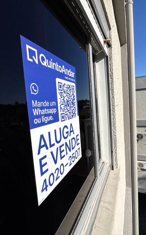 Apartamento à venda com 62m², 2 quartos e sem vaga Apartamento à venda com 62m², 2 quartos e sem vagaPlaca janela MQLS-269