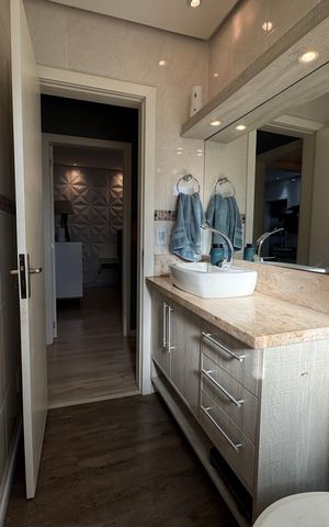 Apartamento à venda com 62m², 2 quartos e sem vaga Apartamento à venda com 62m², 2 quartos e sem vagaBanheiro