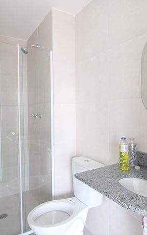 Apartamento à venda com 56m², 3 quartos e 1 vagaBanheiro Social