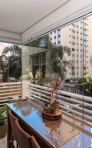 Apartamento à venda com 96m², 2 quartos e 2 vagasVaranda