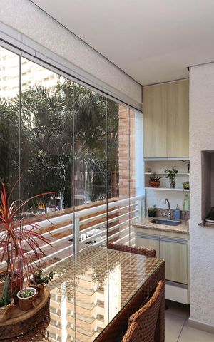 Apartamento à venda com 96m², 2 quartos e 2 vagasVaranda