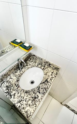 Apartamento à venda com 50m², 2 quartos e sem vaga Apartamento à venda com 50m², 2 quartos e sem vagaBanheiro