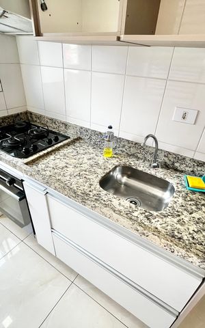 Apartamento à venda com 50m², 2 quartos e sem vaga Apartamento à venda com 50m², 2 quartos e sem vagaCozinha