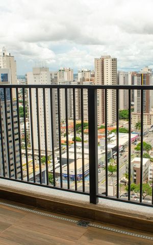 Studio à venda com 50m², 1 quarto e 1 vaga Studio à venda com 50m², 1 quarto e 1 vagaVaranda Studio