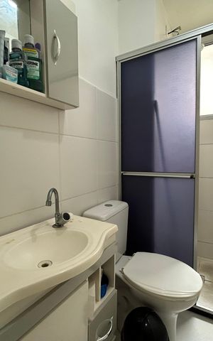 Apartamento para alugar com 42m², 2 quartos e 1 vaga Apartamento para alugar com 42m², 2 quartos e 1 vagaBanheiro