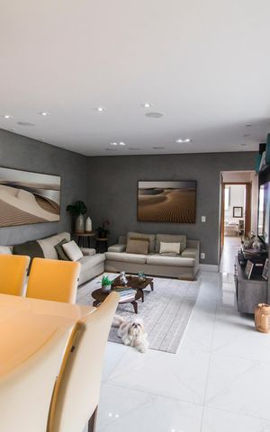 Apartamento à venda com 156m², 3 quartos e 3 vagas Apartamento à venda com 156m², 3 quartos e 3 vagasSala