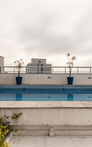 Studio à venda com 30m², 1 quarto e 1 vagaPiscina
